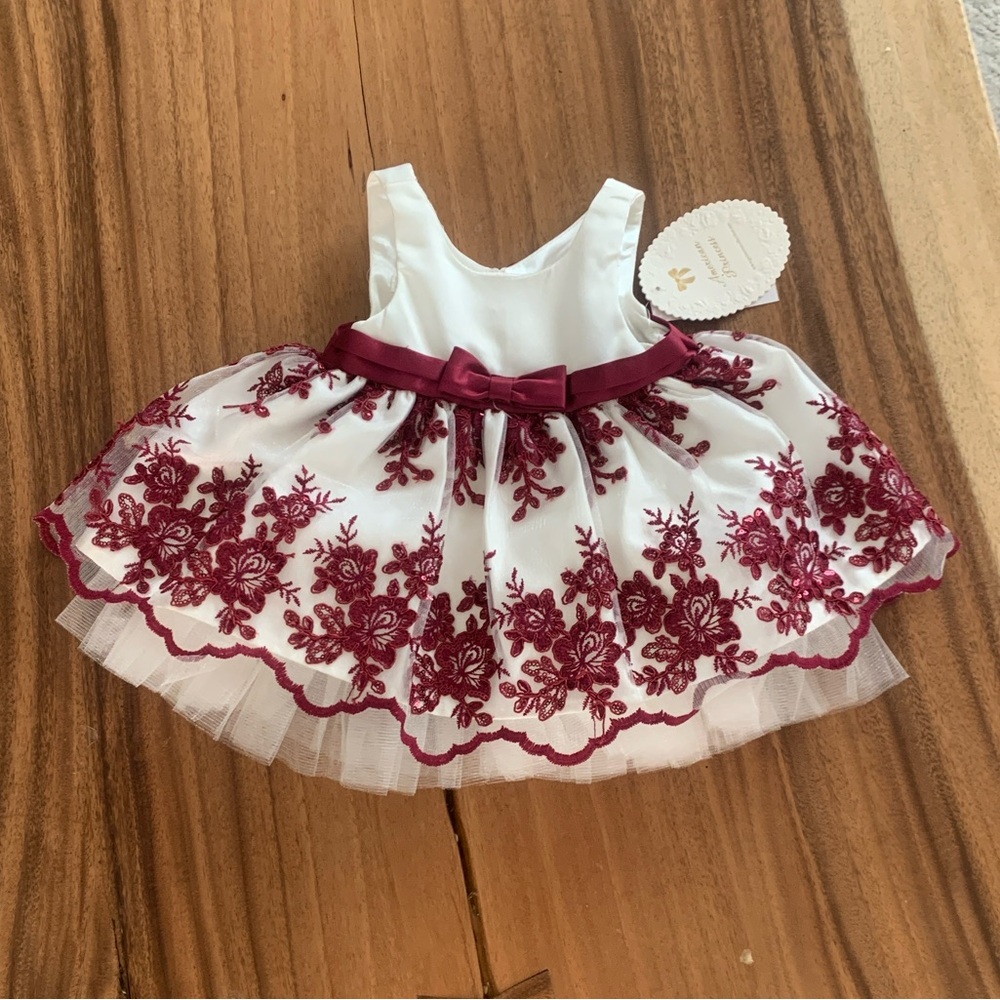 NWT Gorgeous American Princess Dress 9M
